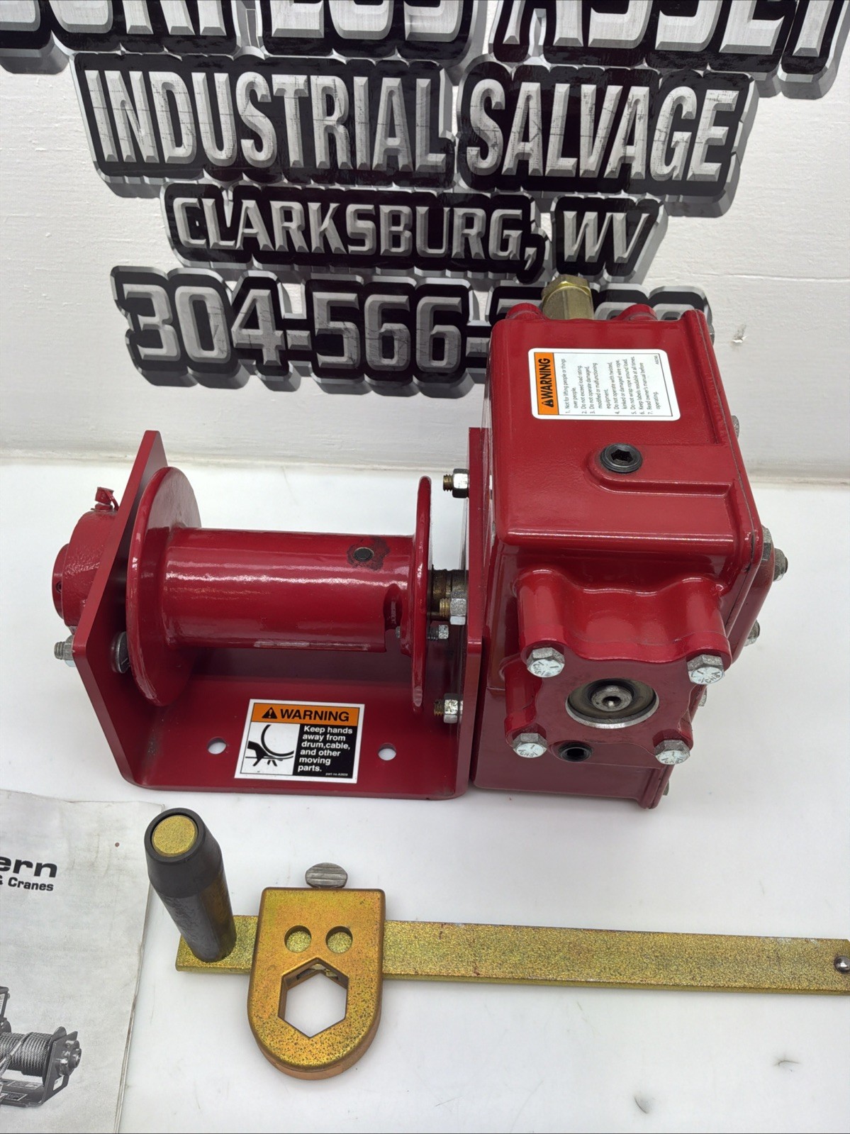 Thern Worm Gear Hand Winch 4WM2 NIB