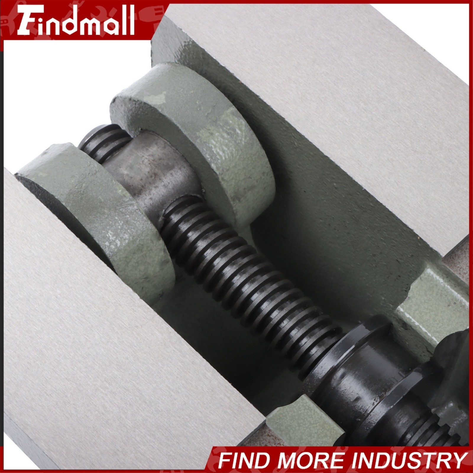 Findmall 4" Machine Vise Horizontal Vertical For Holding Shafts And Round Parts