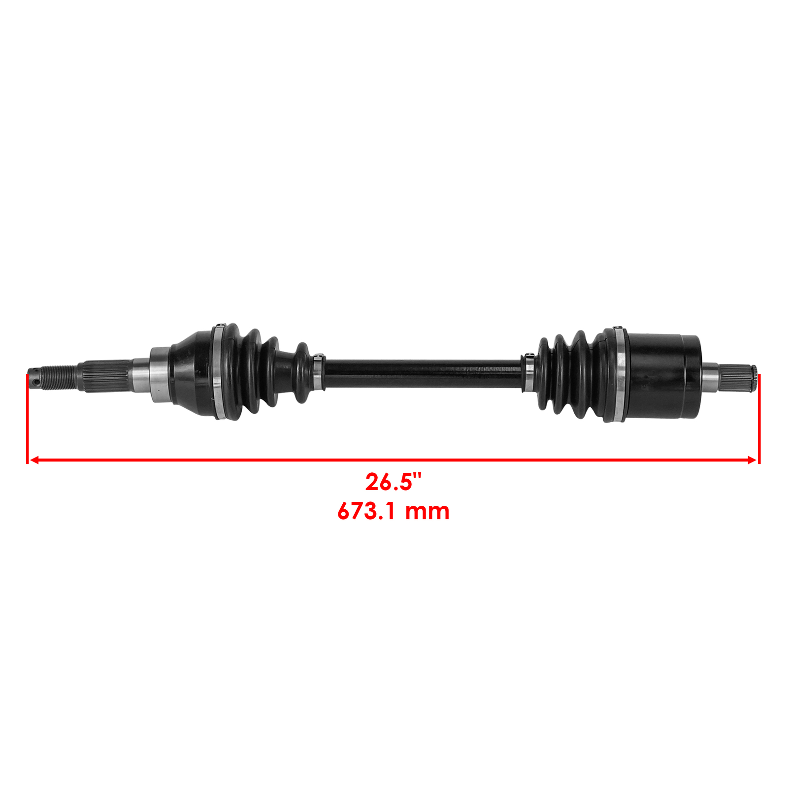 Caltric K7621-12310 Rear Left Or Right CV Axle For Kubota RTV-X1100CR 2014-2023