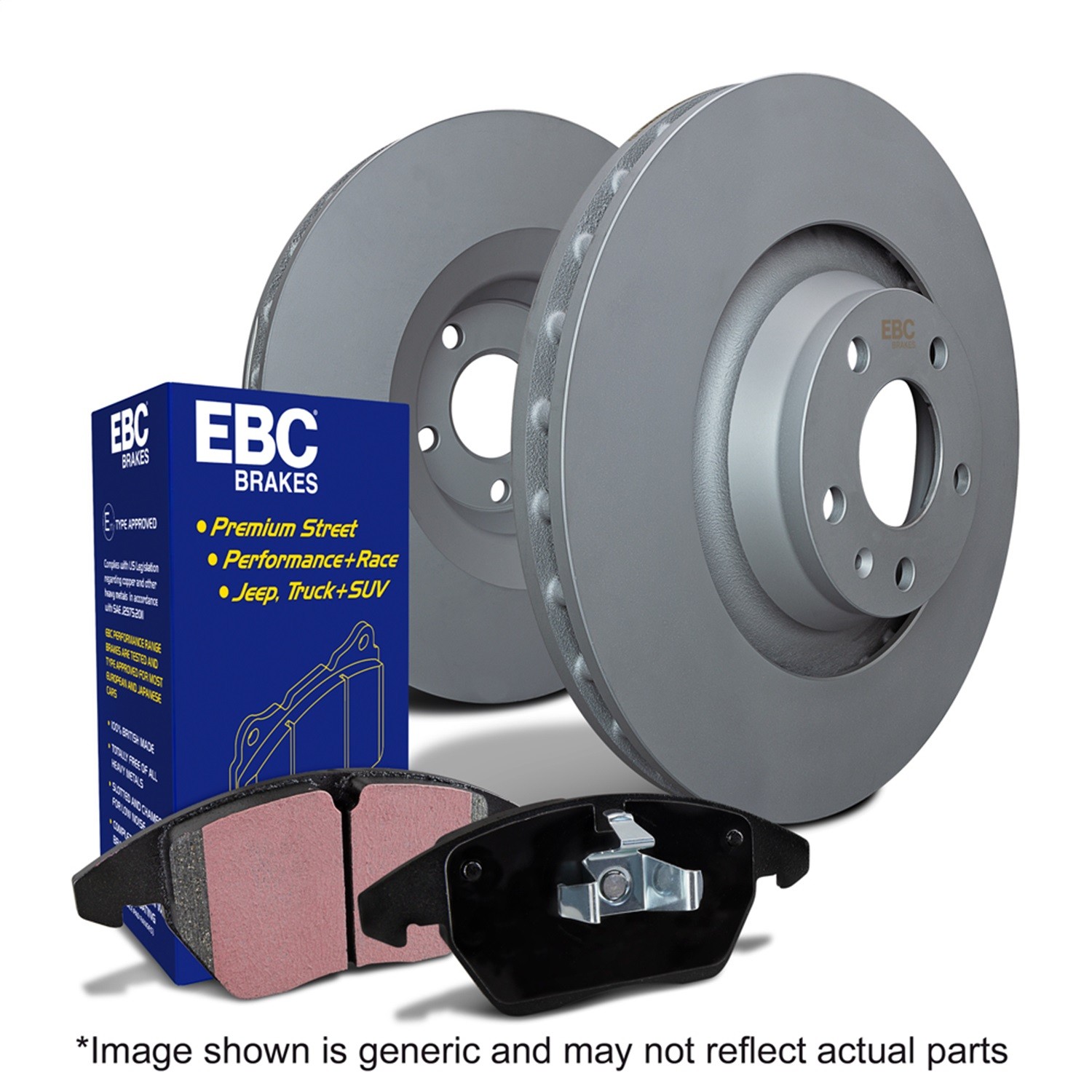 EBC for S20 Kits Ultimax Pads and RK Rotors (2 Axle Kit) S20K1262