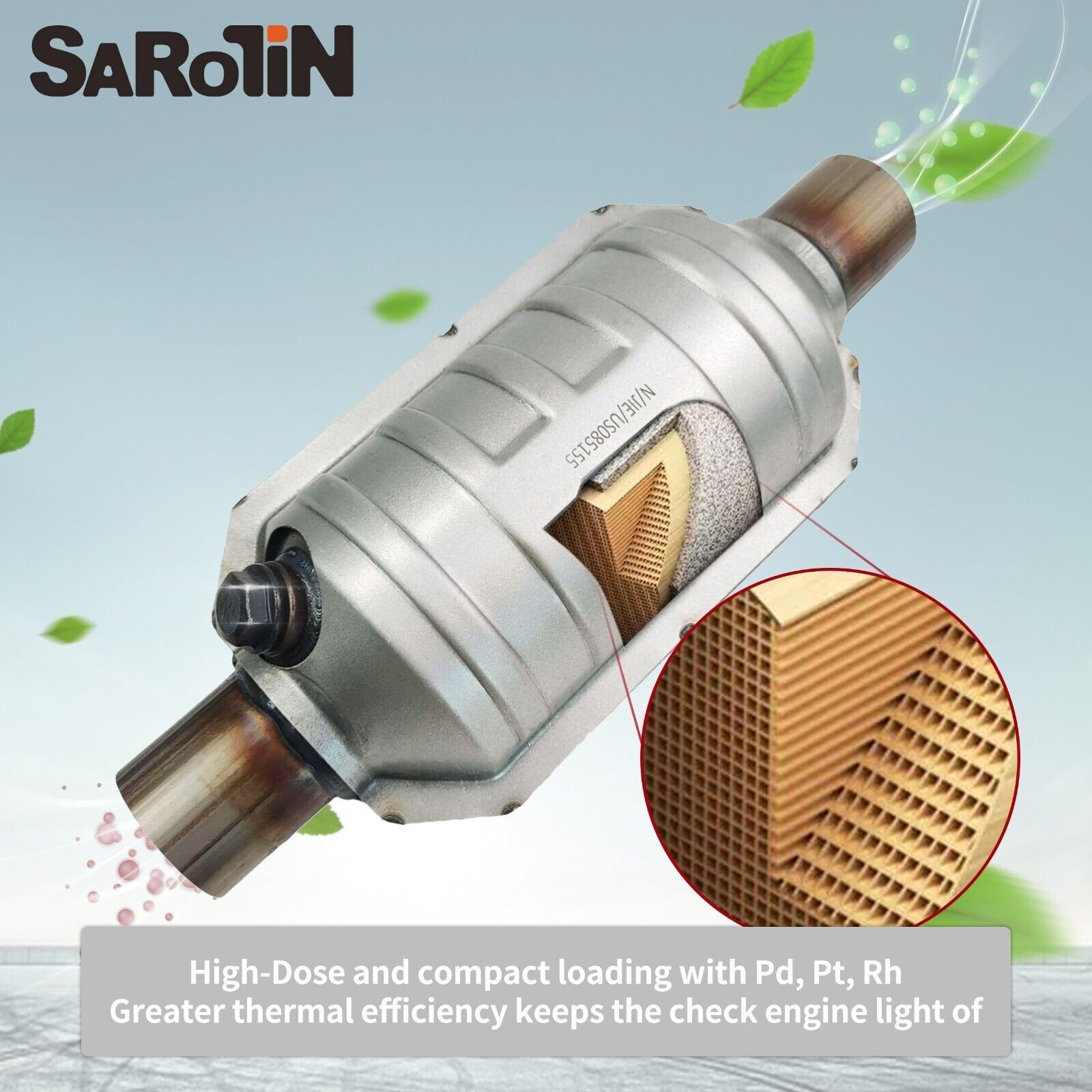 Catalytic Converter for Chevrolet Silverado 1500 GMC Sierra 4.3L 5.3L 2014-2018