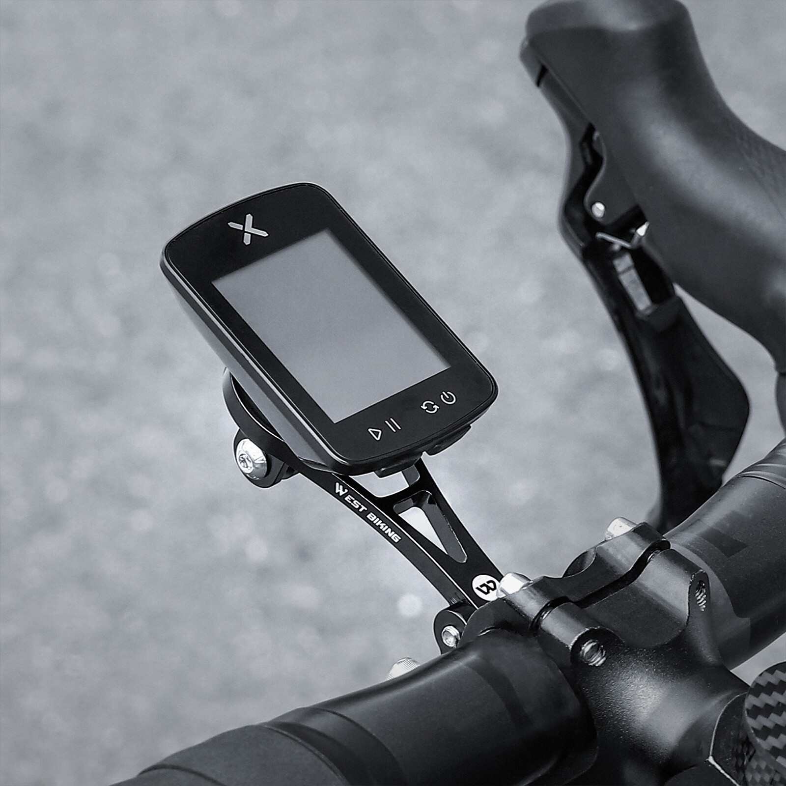 Bike Stem Extension Computer Mount For Garmin Edge For GoPro GPS Holder Bracket