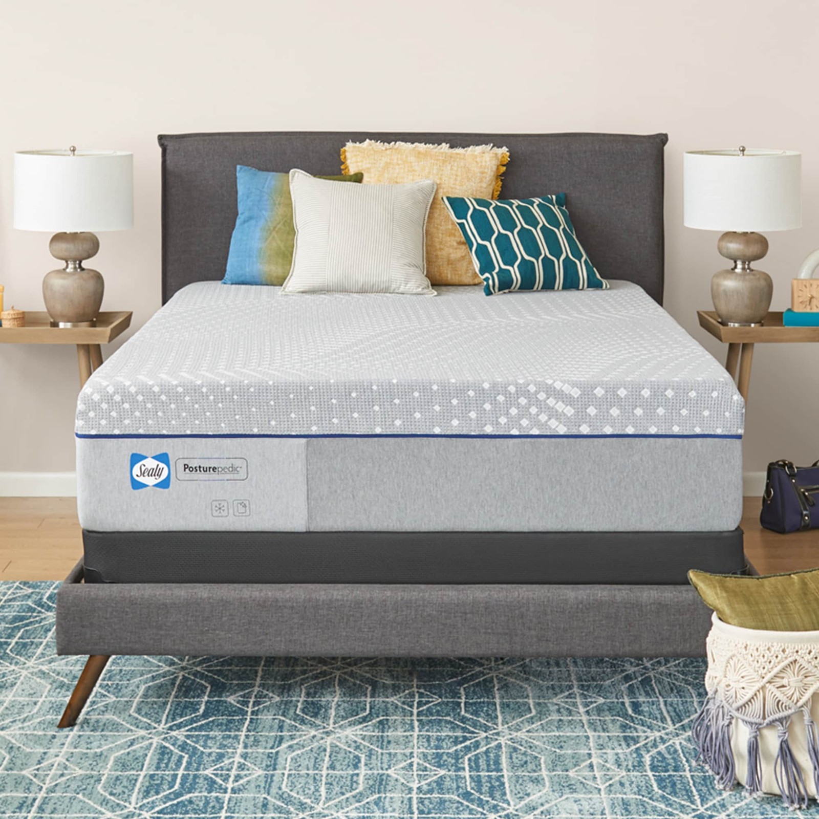 Sealy 13-in Firm California King Memory Foam Mattress
