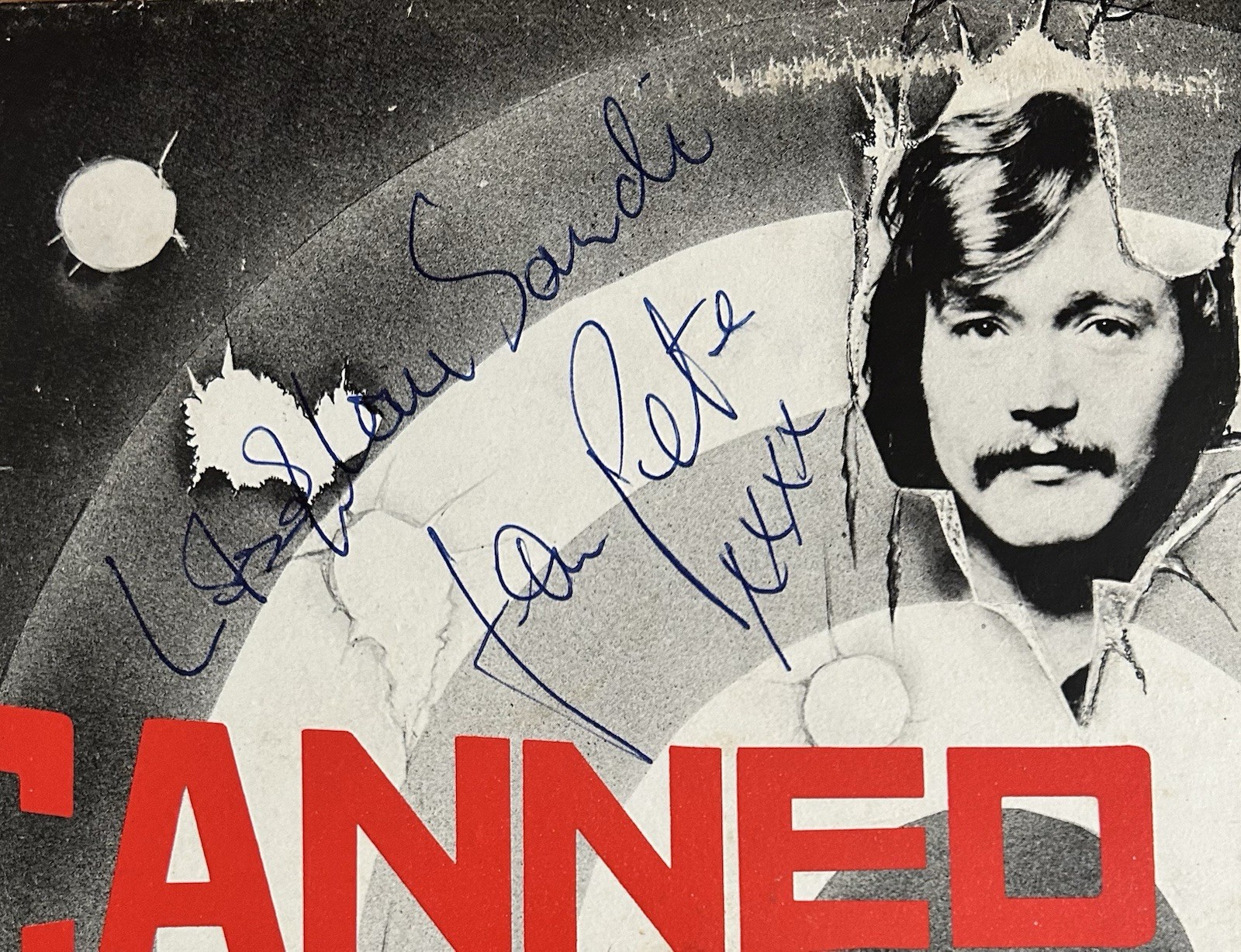 Canned Rock "Live" Vinyl - UK Import - Autographed/Signed - Dougie Kenward + 2