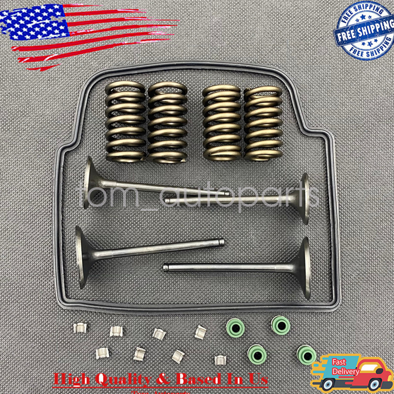 Cylinder Intake Exhaust Valve Gasket Kit for Honda CRF450R 2002-2006