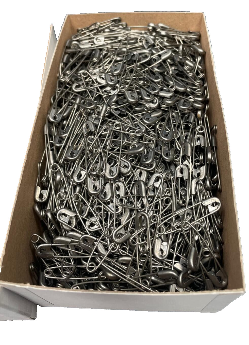 Lot of  1440 x #2 Closed Stainless Steel Safety Pins 1.5" Made In Usa