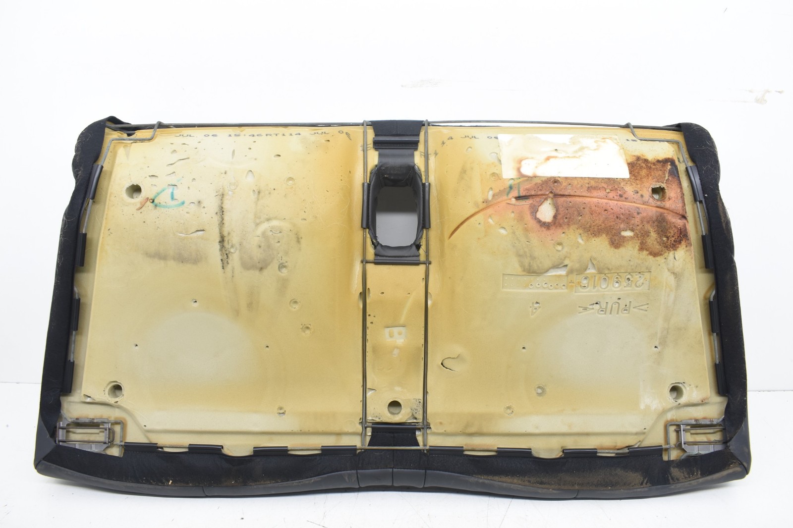 2006 Mini Cooper S R53 Rear Folding Seat Full Set Black OEM KW86