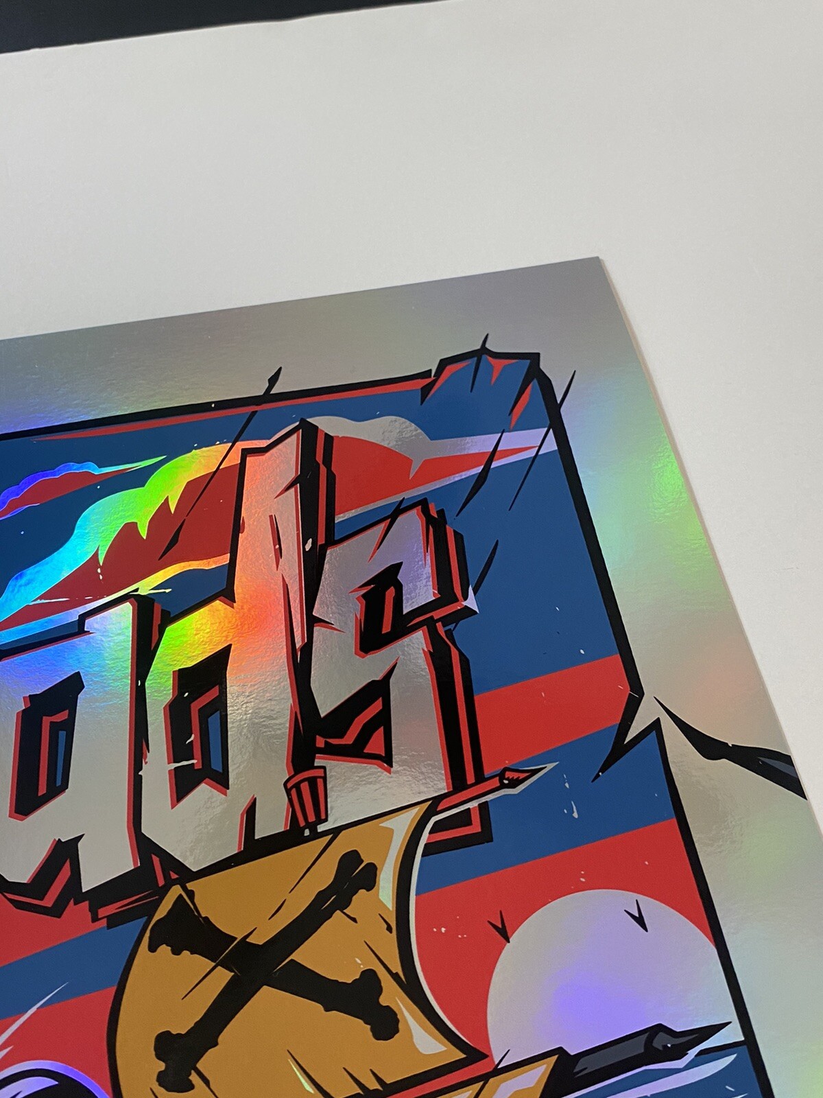 Dirty Heads Poster Cali Vibes 2/18/23 Rainbow Foil Silkscreen Official S/N X/10!