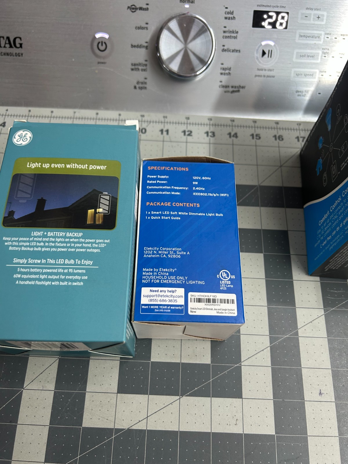 NOS 5-BULB pack lot Cync GE Direct Connect Sleep Soft White Smart LED Light A19