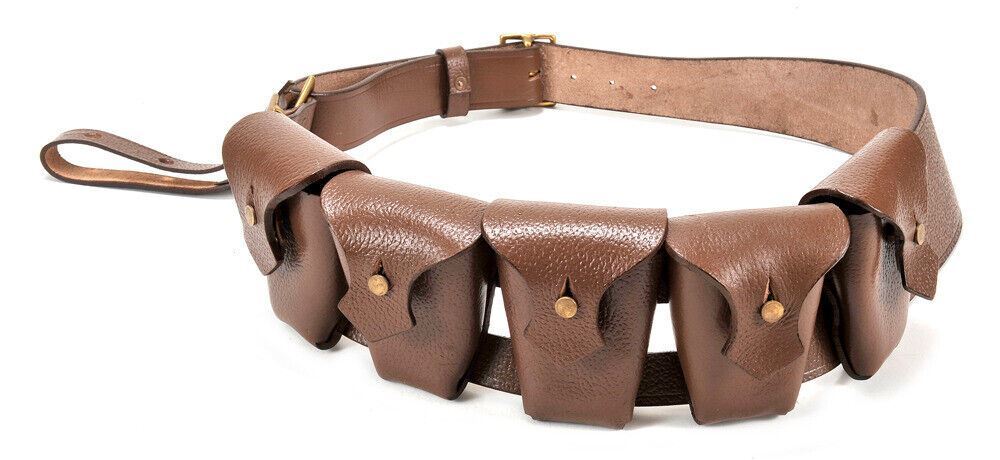 British P-1903 Leather 5 pocket Bandolier Pattern 1903