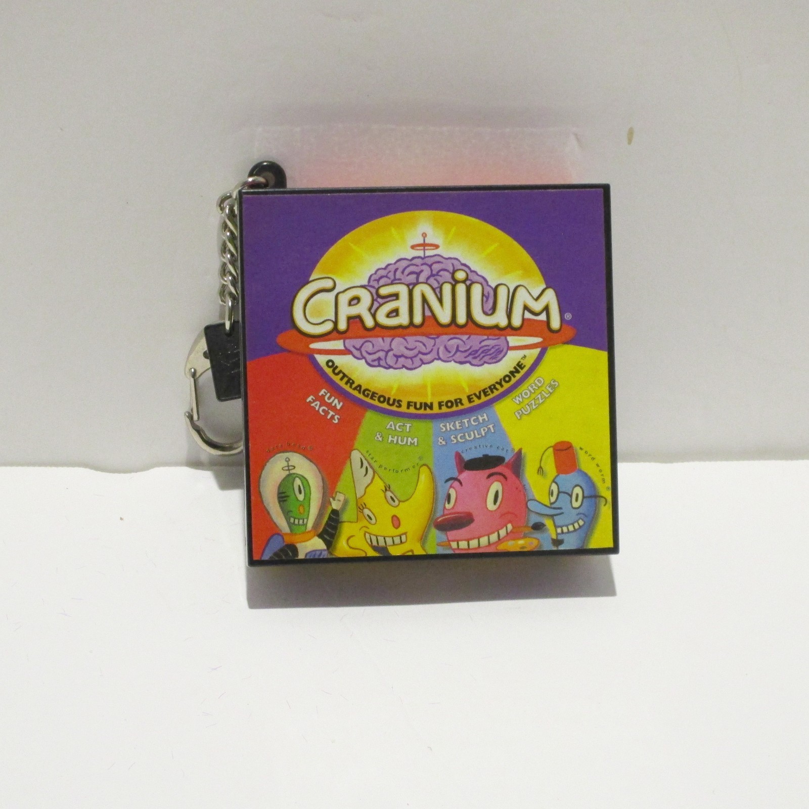 BASIC FUN - Mini Board Game Keychains (EUC) - You Choose + Combined Shipping