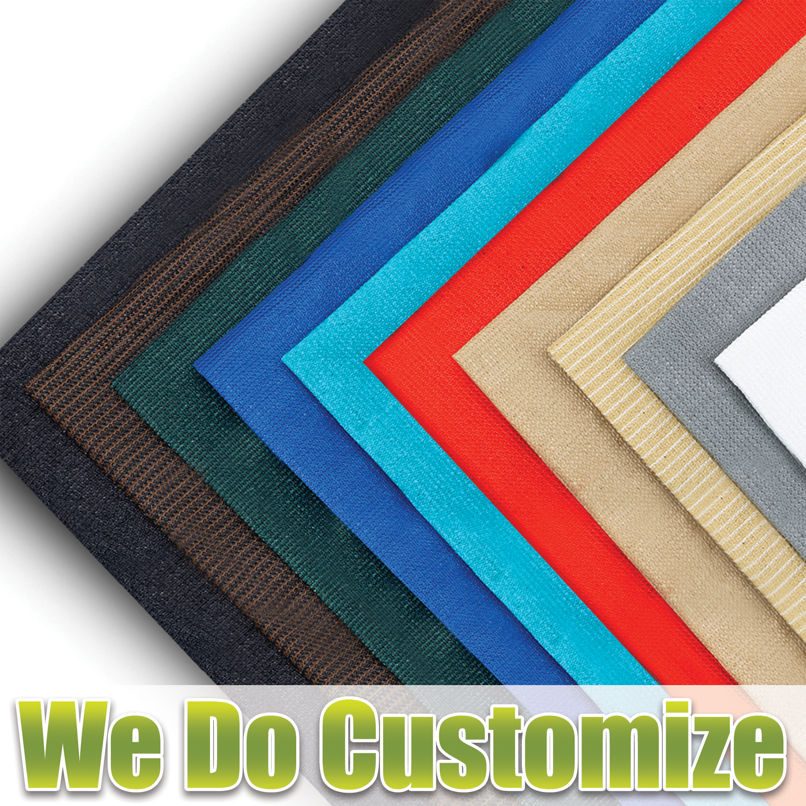 ColourTree Pergola Sun Shade Cover Universal Replacement Canopy w/ Rods, Black