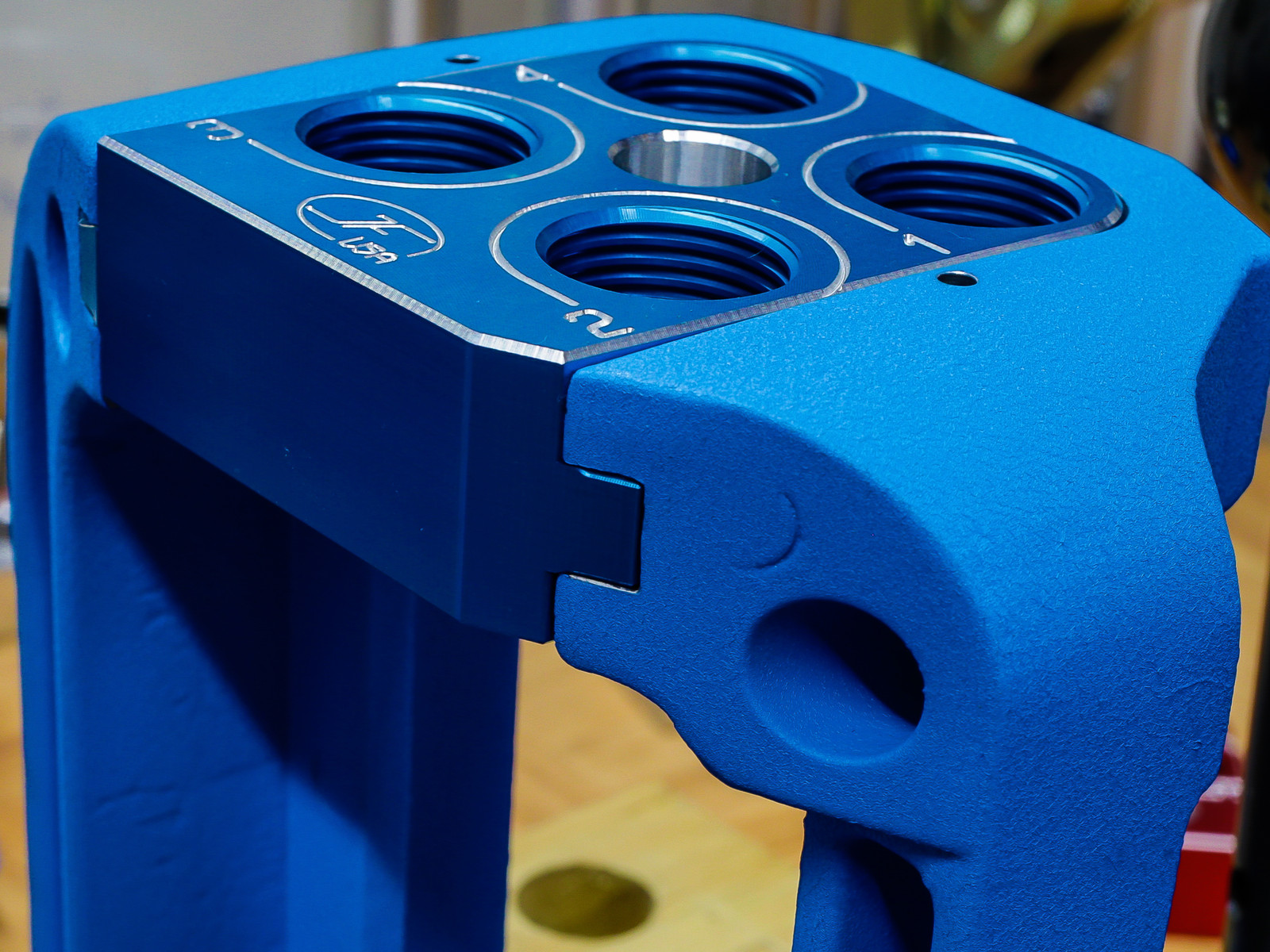 Dillon Precision RL 550B/C style tool head Billet Aluminum CNC Made Toolhead RAW