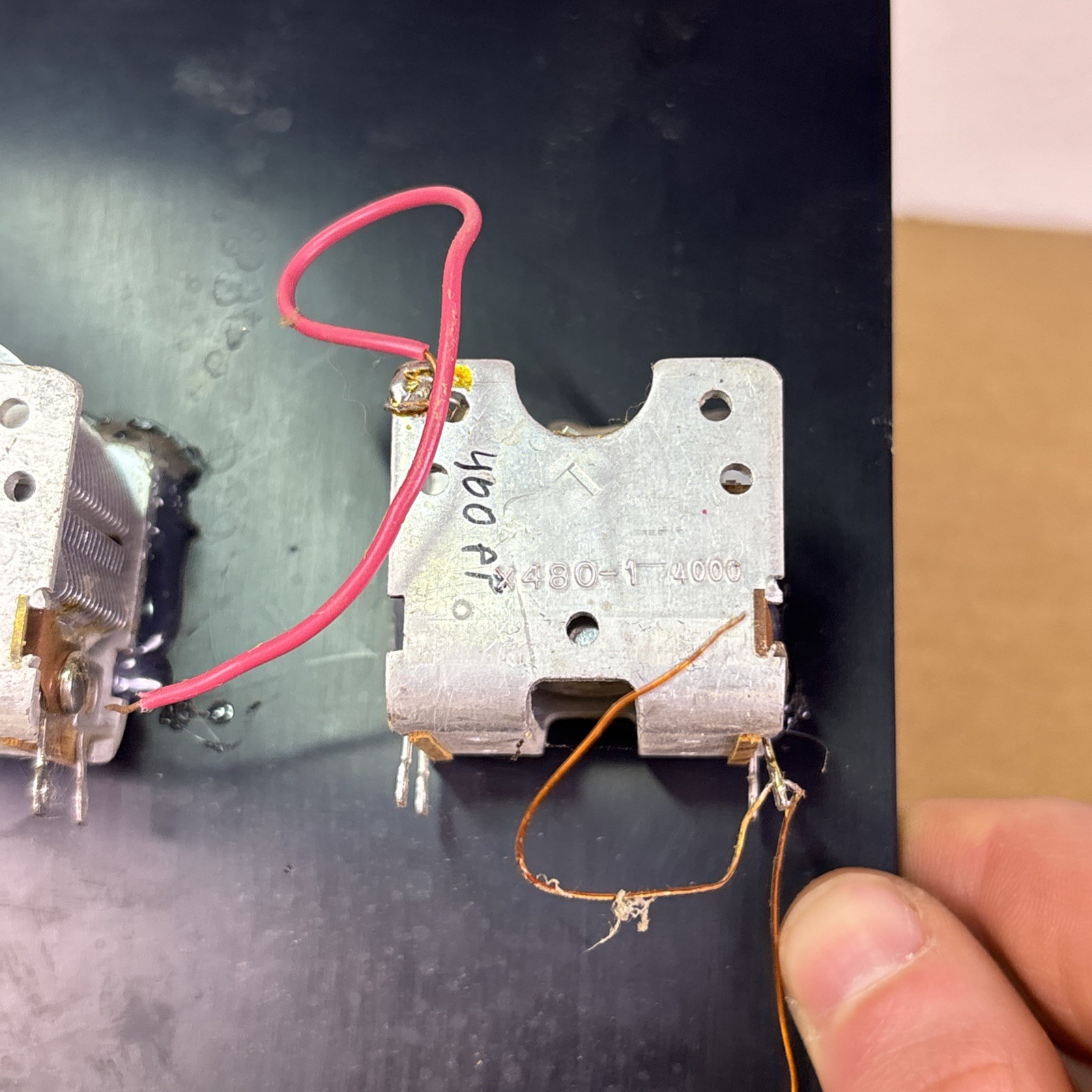 VTG High End Handbuilt Tuner/Crystal Radio Circuit 400pF Vcaps Ham Radio DIY