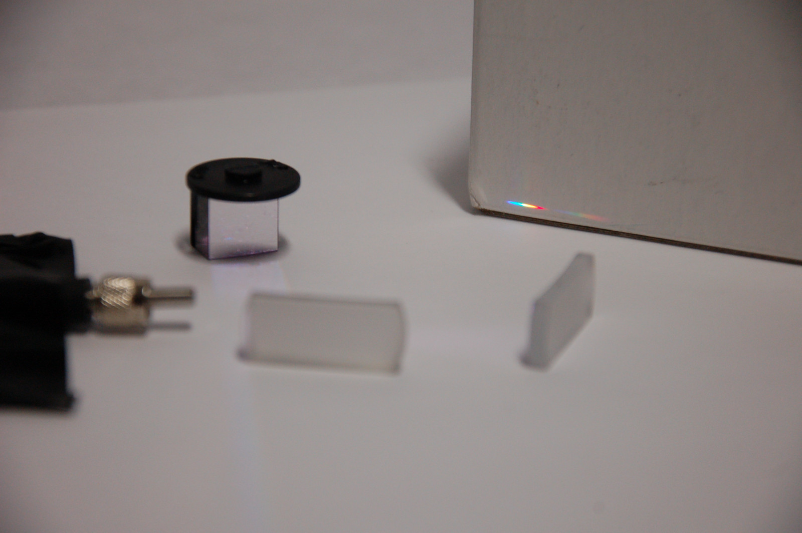 BUILD YOUR OWN SPECTROMETER W/ OCEAN OPTICS PARTS - GRATING & MIRRORS - DIY