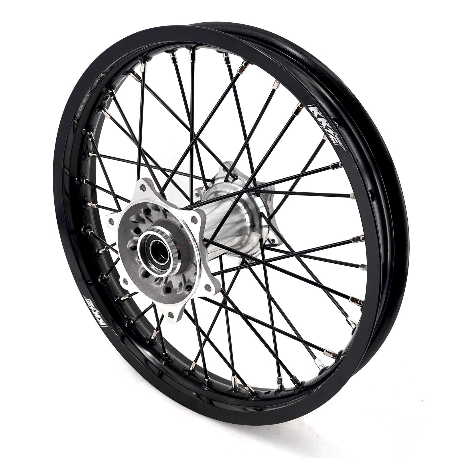 KKE 21/18'' Cast Black Spoke Wheels Rim for GAS GAS EC250 EC300 EX450F 2021-2024