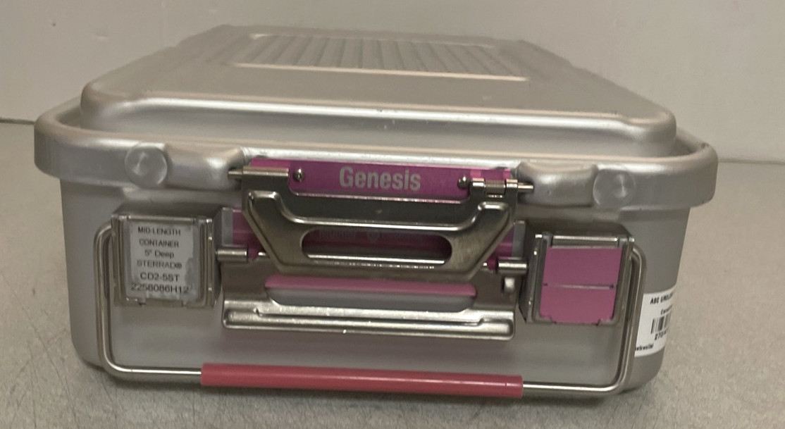 V. Mueller CD2-5ST Genesis 19" x 12" x 5" Mid-Length Container w/ 2 Trays