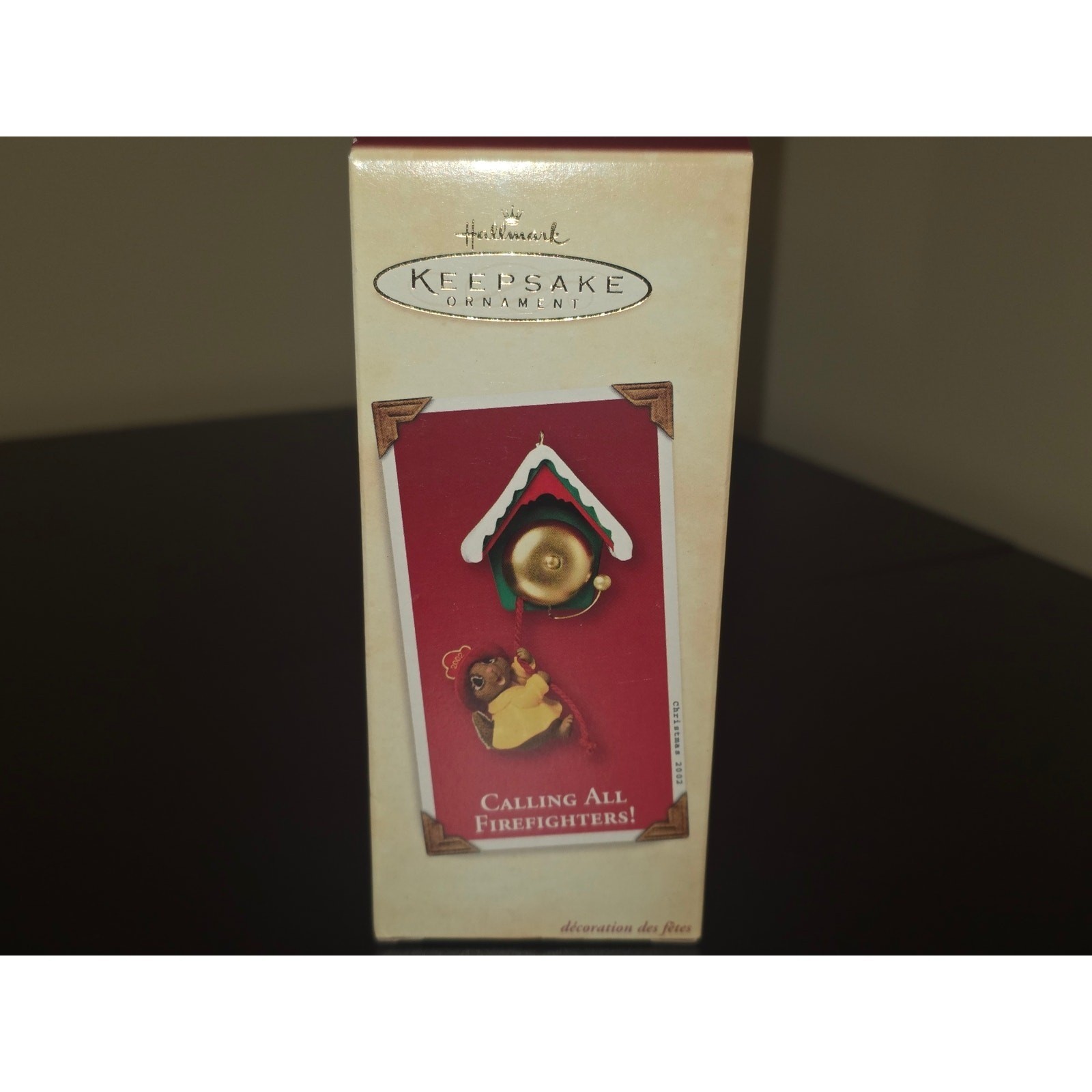 Hallmark Keepsake Ornament 2002 Calling All Firefighters Ed Seale QX8746 New