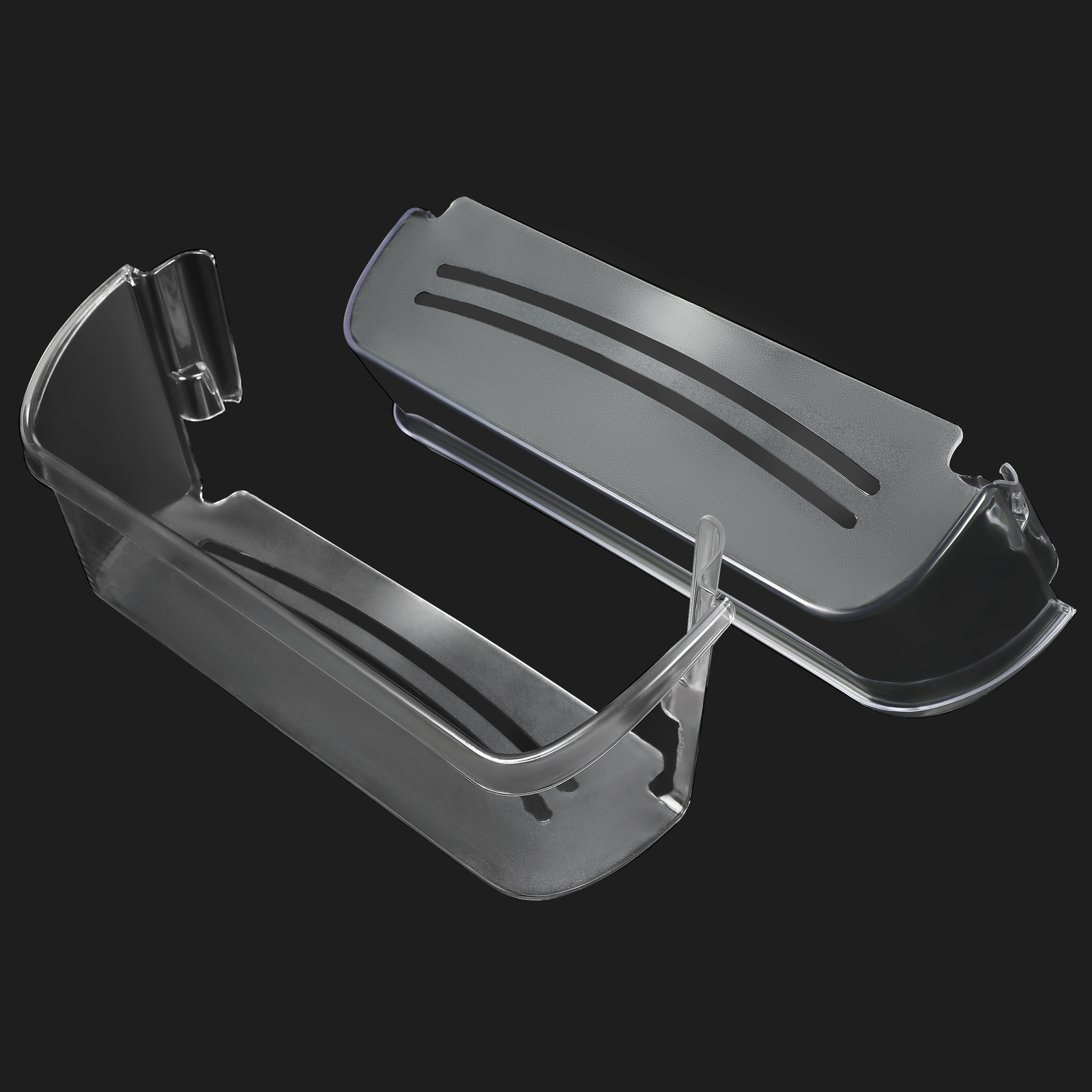 2 PACK 242126602 Refrigerator Door Bin Shelf Fit Frigidaire AP6278233 PS12364199