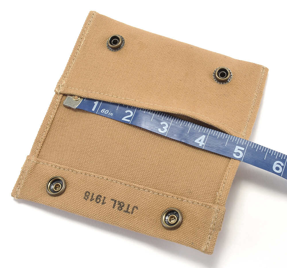 US WW1 M1910 First Aid Pouch Marked JT&L 1918