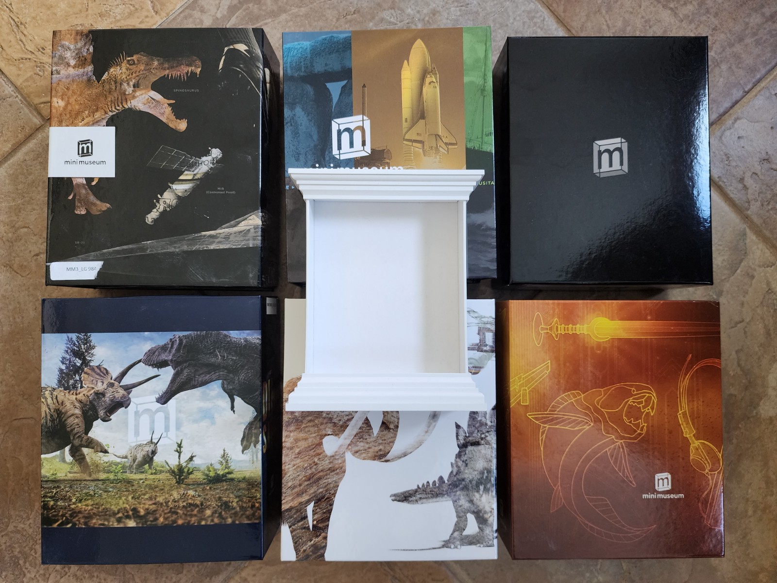 Mini Museum Large Collection 1, 2, 3, 4, 5 and Age of Dinosaurs Complete & Mint