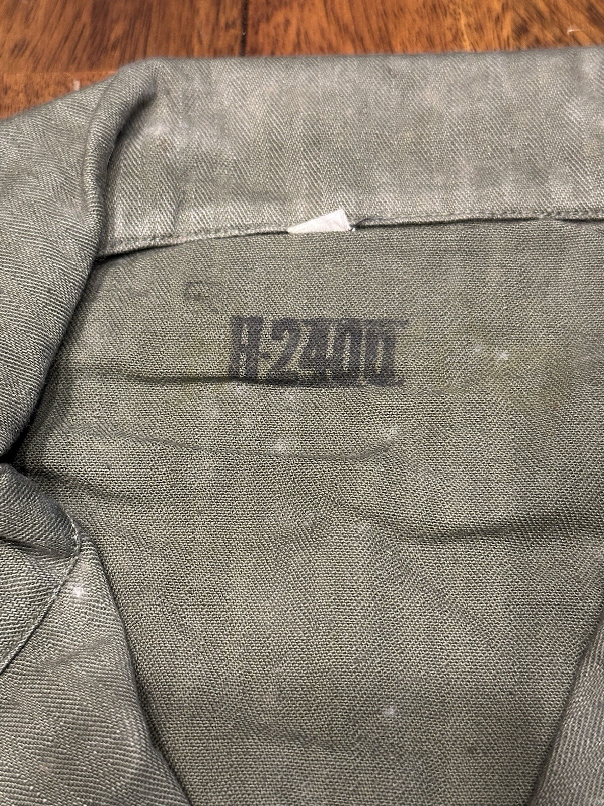 Korean War Era Fatigues HBT Herringbone Twill Shirt + Trousers & Belt