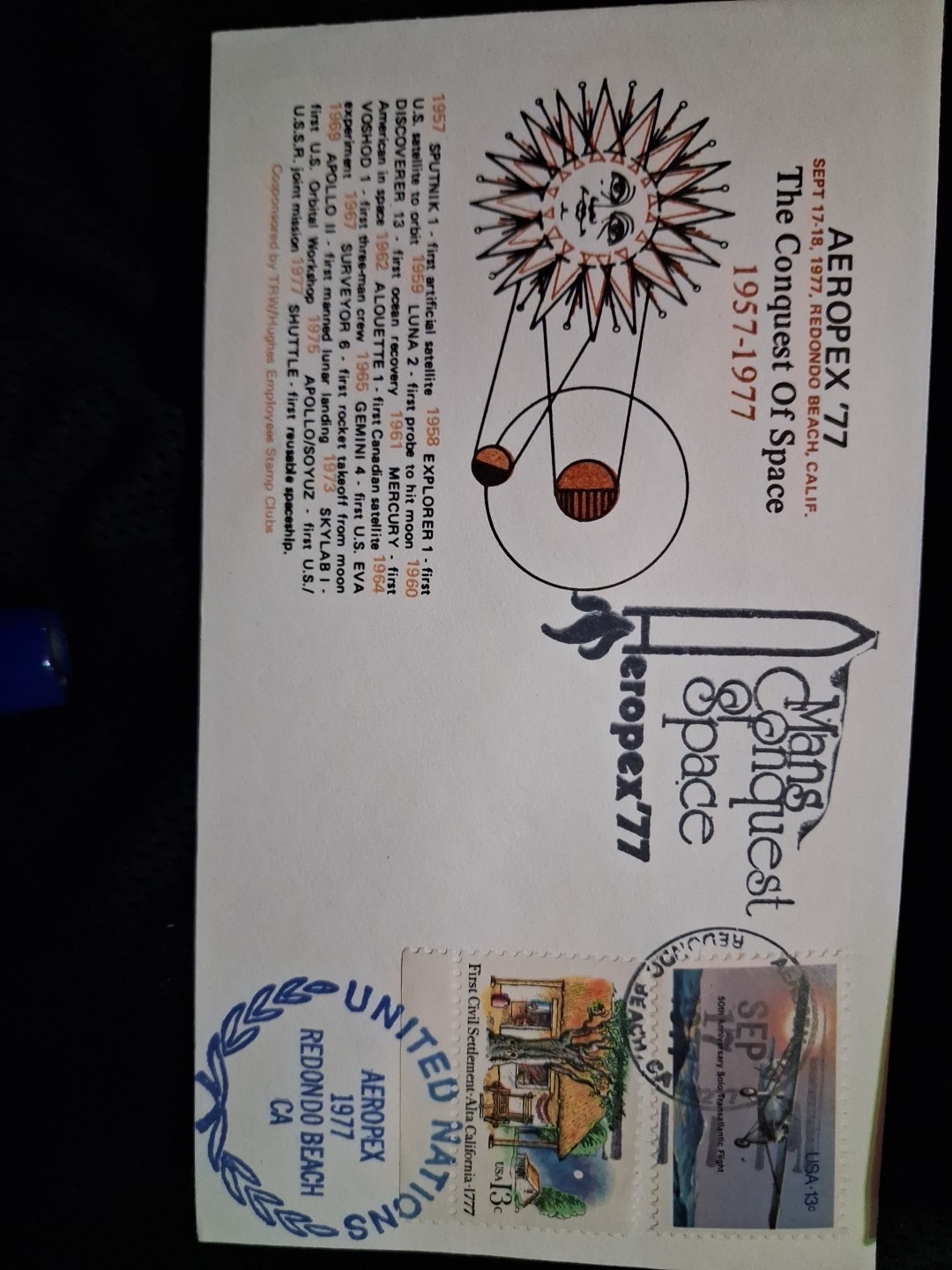 AEROPEX '77 philatelic covers