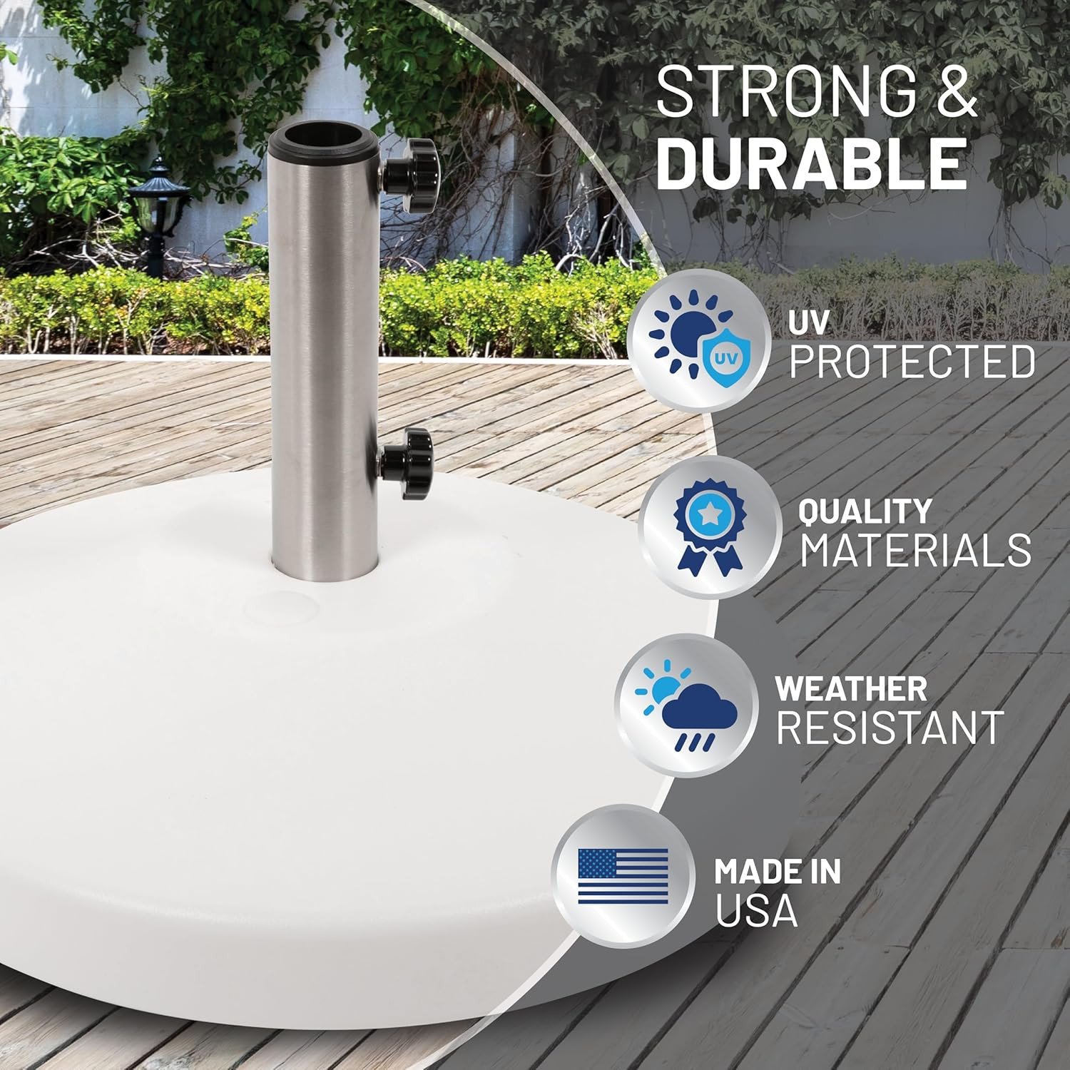 80Lb Free Standing Umbrella Base