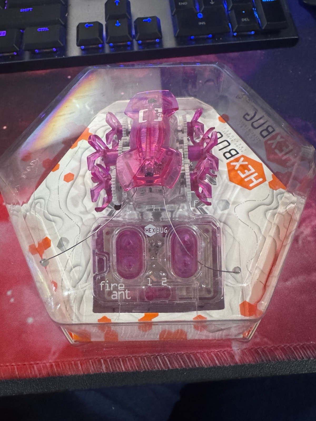 HEXBUG Fire Ant Mechanicals with Remote Control Purple New