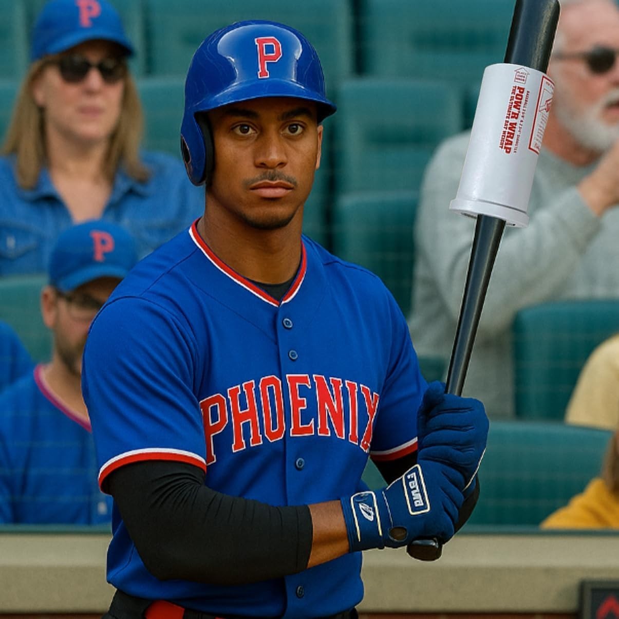 Pow'r Wrap Baseball Bat Weight Sleeve Trainer 24 oz - Made in the USA