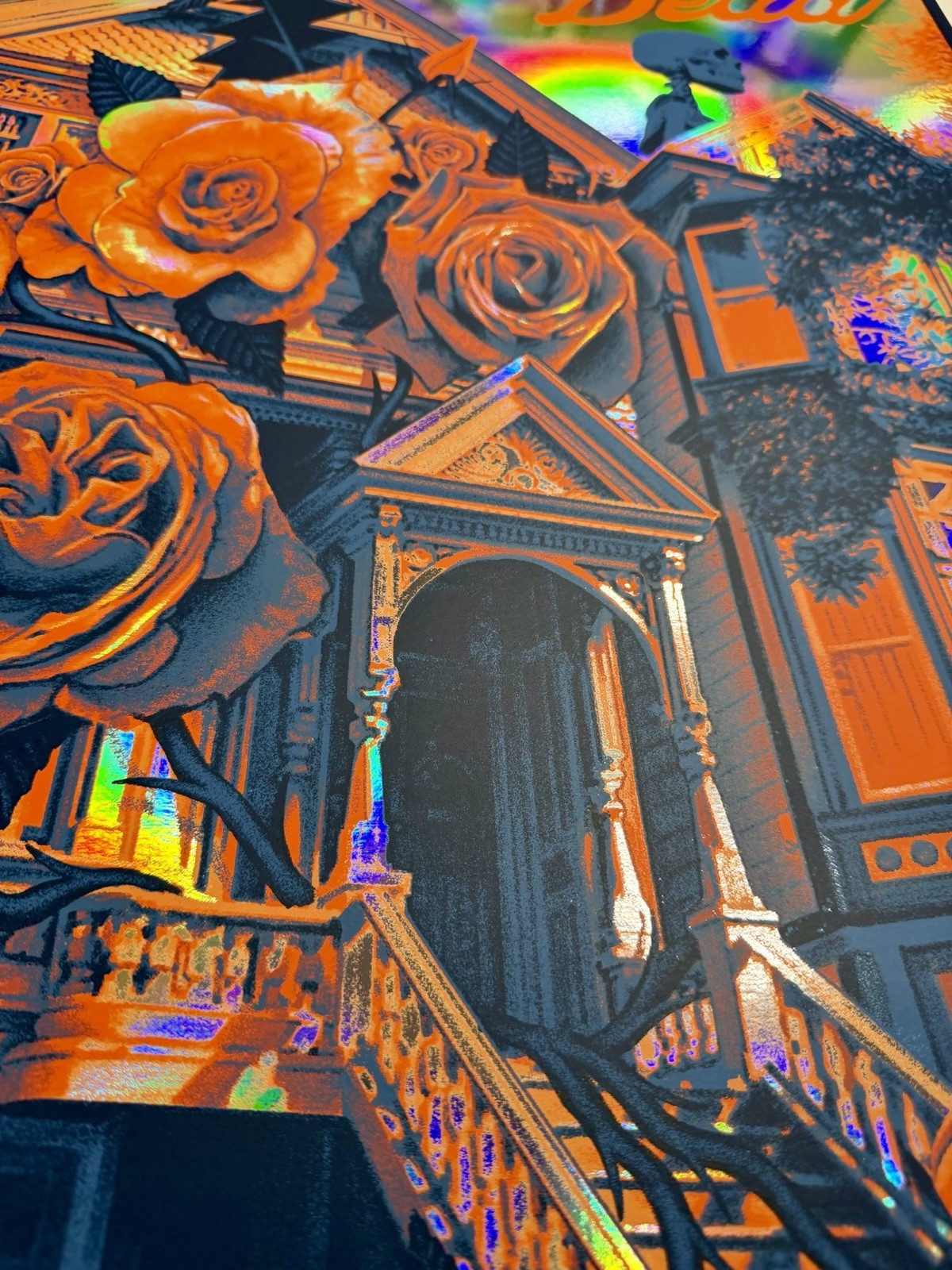 Paul Kreizenbeck "Grateful Dead" Rainbow Foil Variant Poster LE /50 MINT 💀🔥