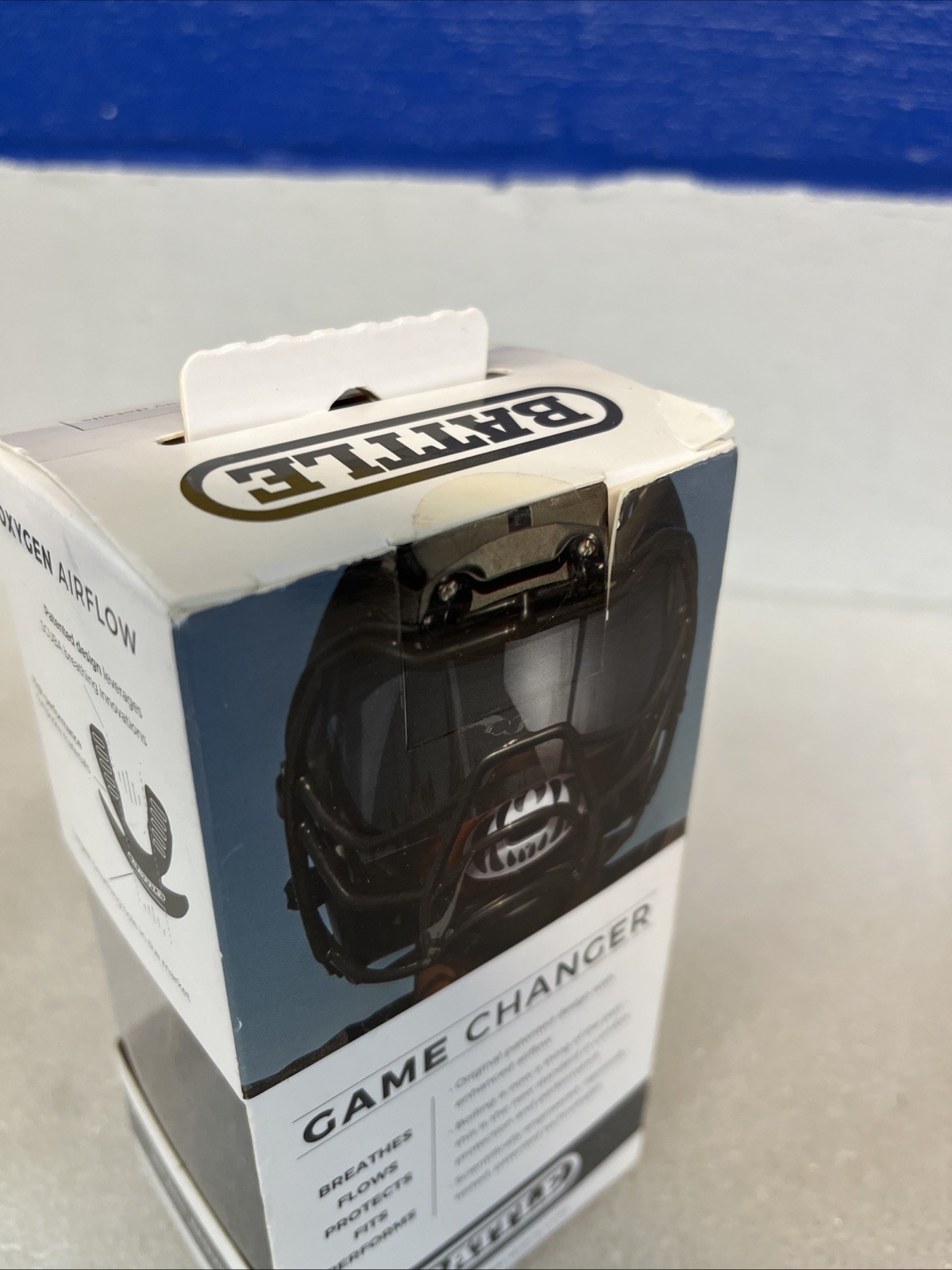 Battle Sports Oxygen Lip Protector & Mouthguard Predator Gold / Black New