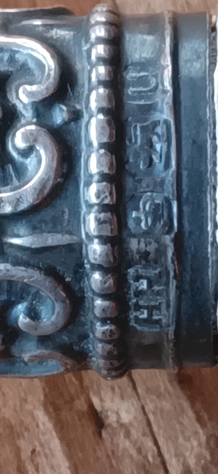 Antique Sterling & Stag Horn English Georgian Era 1798 Bread Fork Solid Beauty