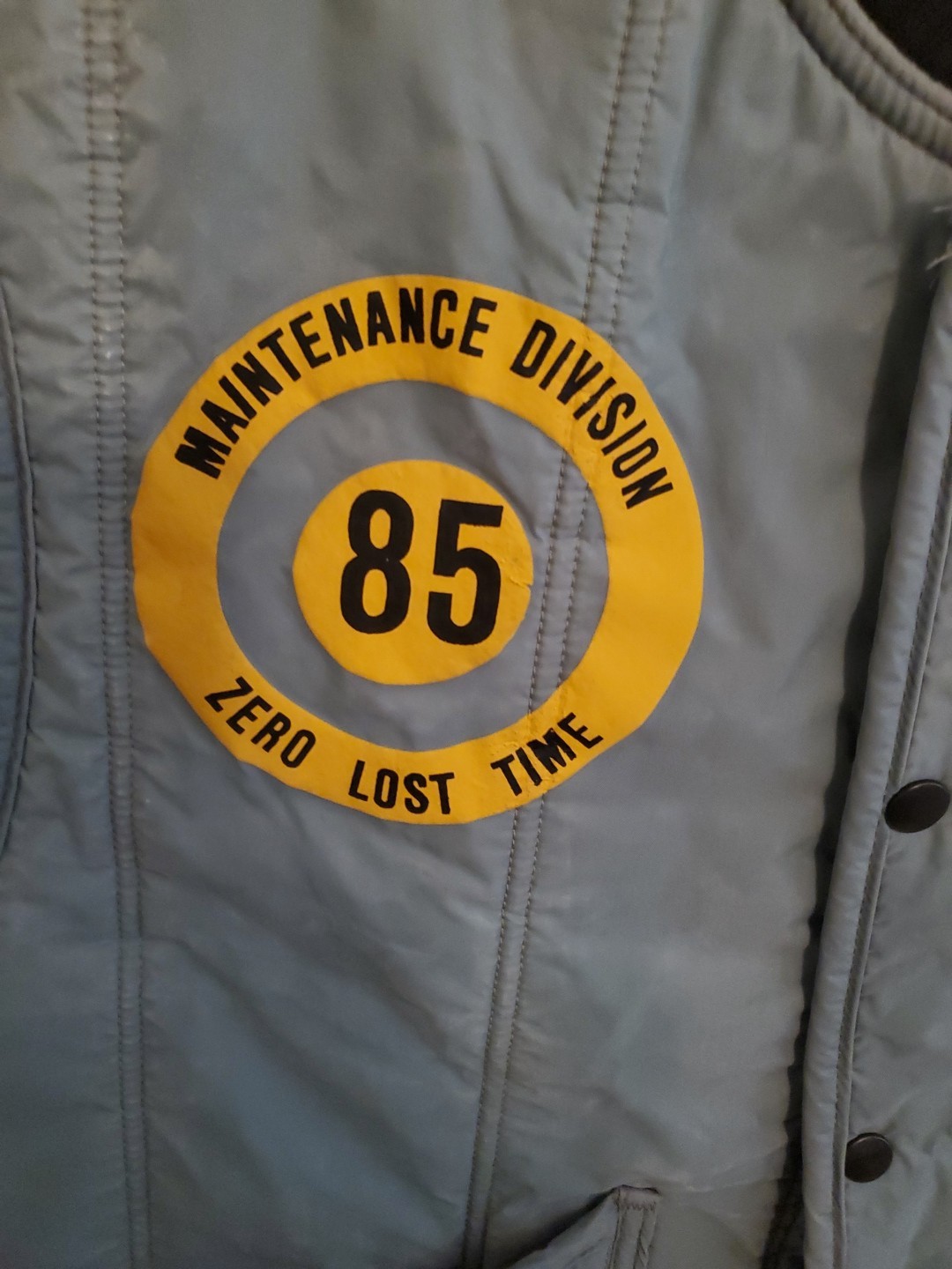 Vintage PECO Philadelphia Electric Company Maintenance Division Work Vest 85