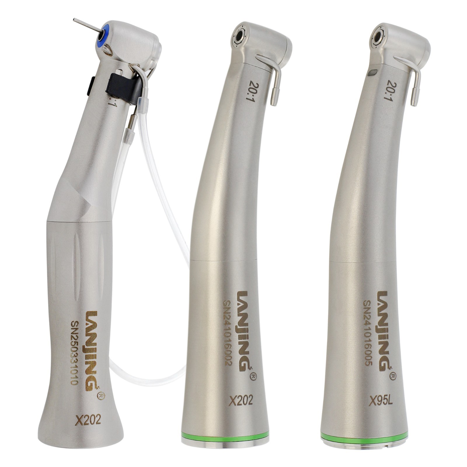 Dental Implant Handpiece 20:1 Contra Angle Mini Head Fiber Optic NSK SG20 E Type