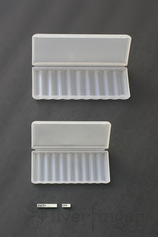 4-Pack BATTERY STORAGE CASE Holder Organizer Box :Each Holds 10 AA AAA Batteries