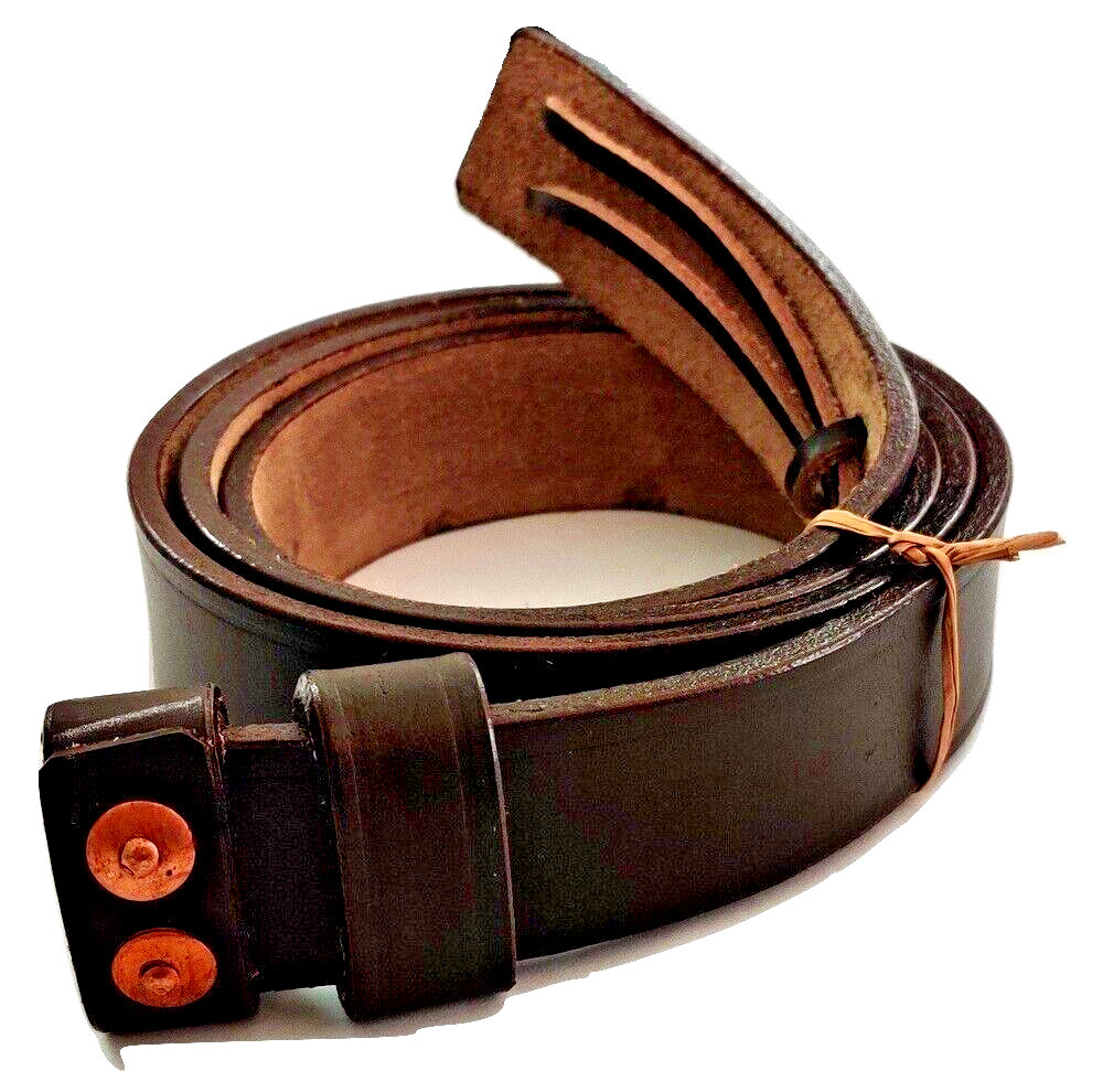 BRITISH 1871 MARTINI-HENRY brown LEATHER RIFLE SLING