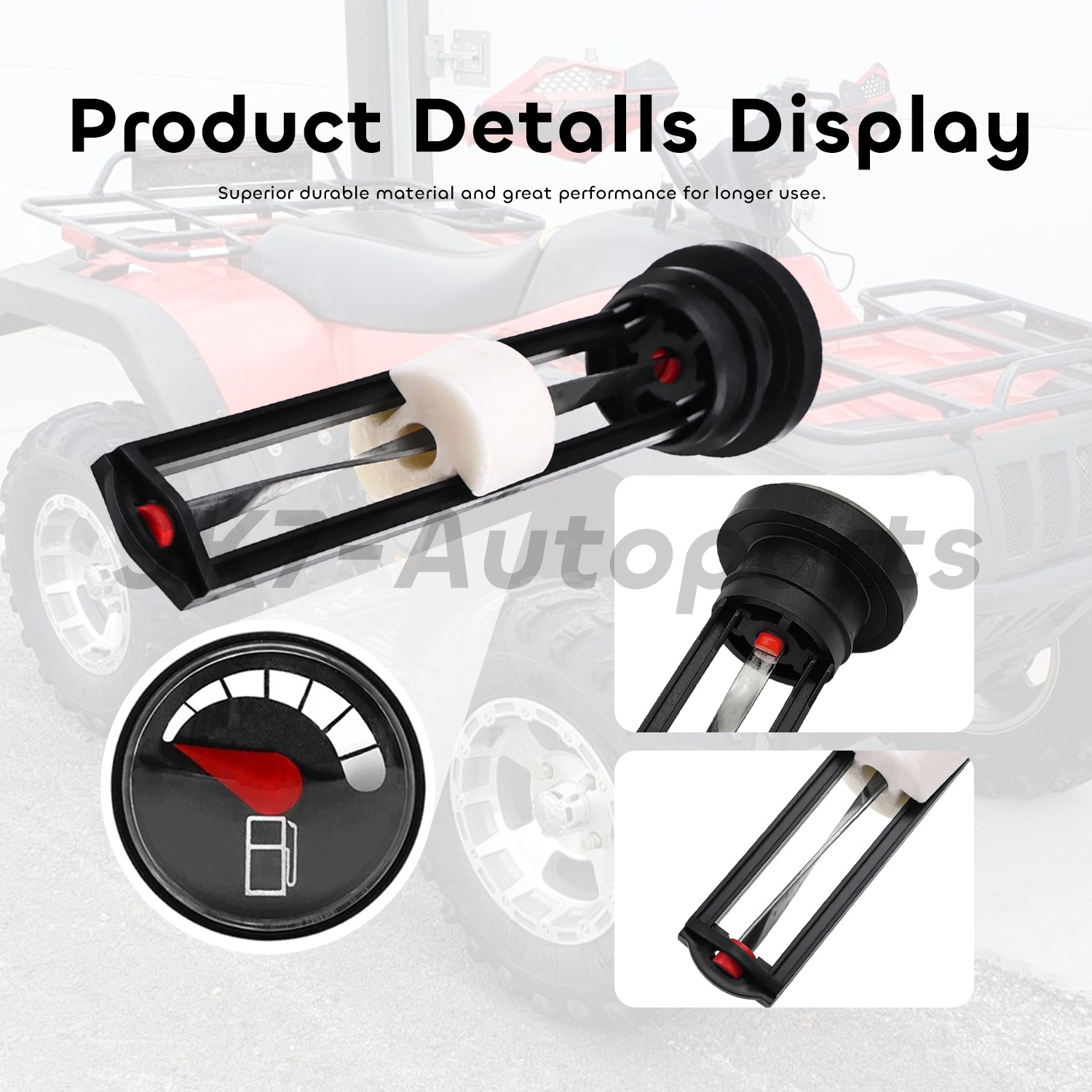 Fuel Gas Gauge for Arctic Cat ATV 500 4x4 Automatic 2001 2002 2003 2004 2005