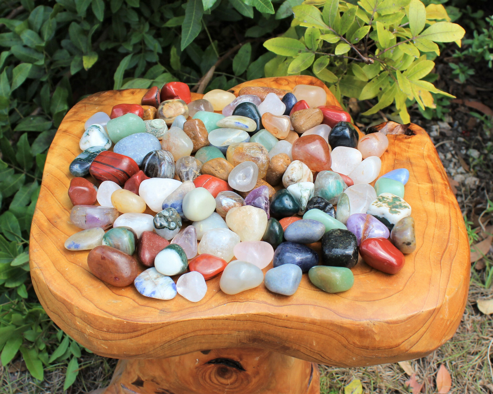 Assorted Mix Tumbled Stones: SMALL, MEDIUM or LARGE Sizes Wholesale Bulk Lots