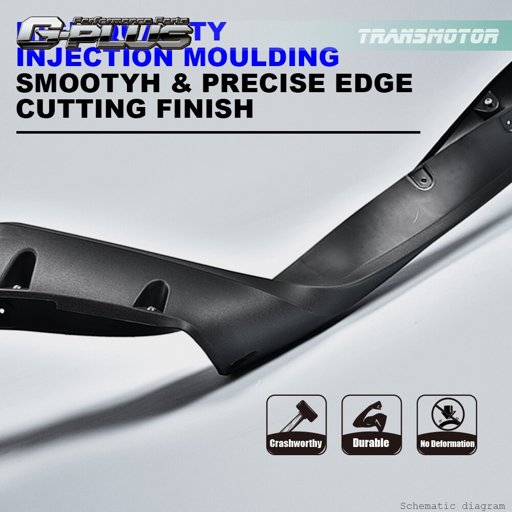 Fender Flares Front&Rear Fit For 2004-2015 Nissan Titan Pocket Style Black 4Pcs