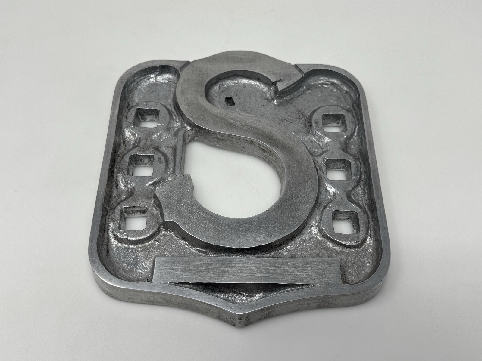 SEAGRAVE Fire Truck Front Bumper Emblem Nameplate Logo Badge Firetruck Metal