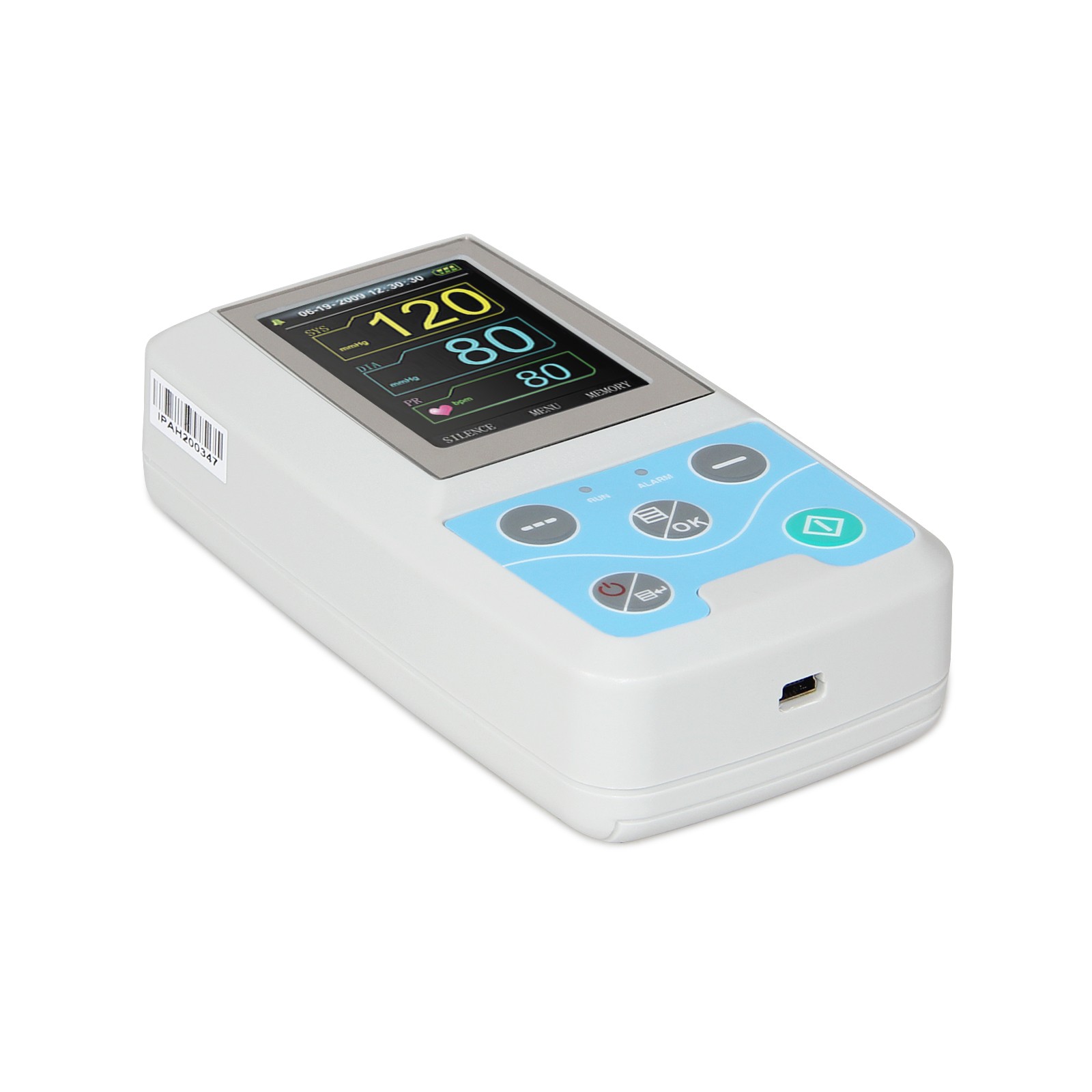 1PCS ABPM50 24 Hours Ambulatory Blood Pressure Patient Monitor NIBP Pr USB FDA