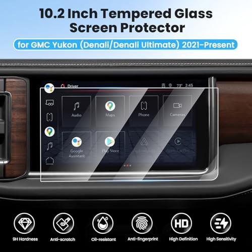 Screen Protector for 2021-2025 2026 GMC 2021-Present GMC Yukon Denali 10.2 Inch