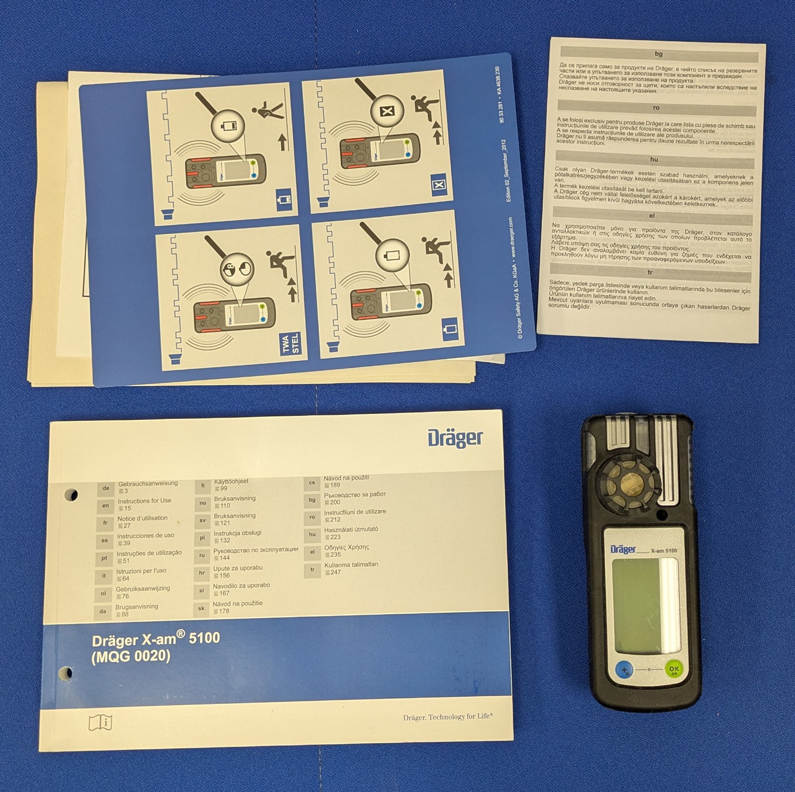 Dräger Sensor X-am 5100 Portable Gas Detector