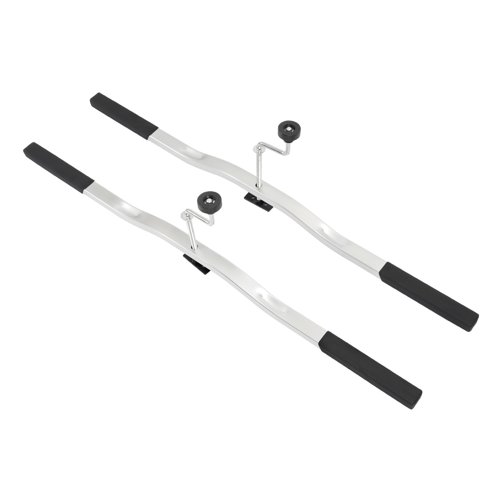 For Universal 2PCS Snowmobile Ski Tie Down Bar Security Kit w/ Crank Hardware