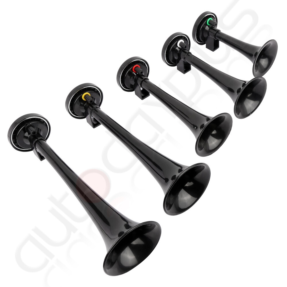 Ultra Loud Dixie Musical Car Air Horn Kit Dukes of Hazzard General Lee Black