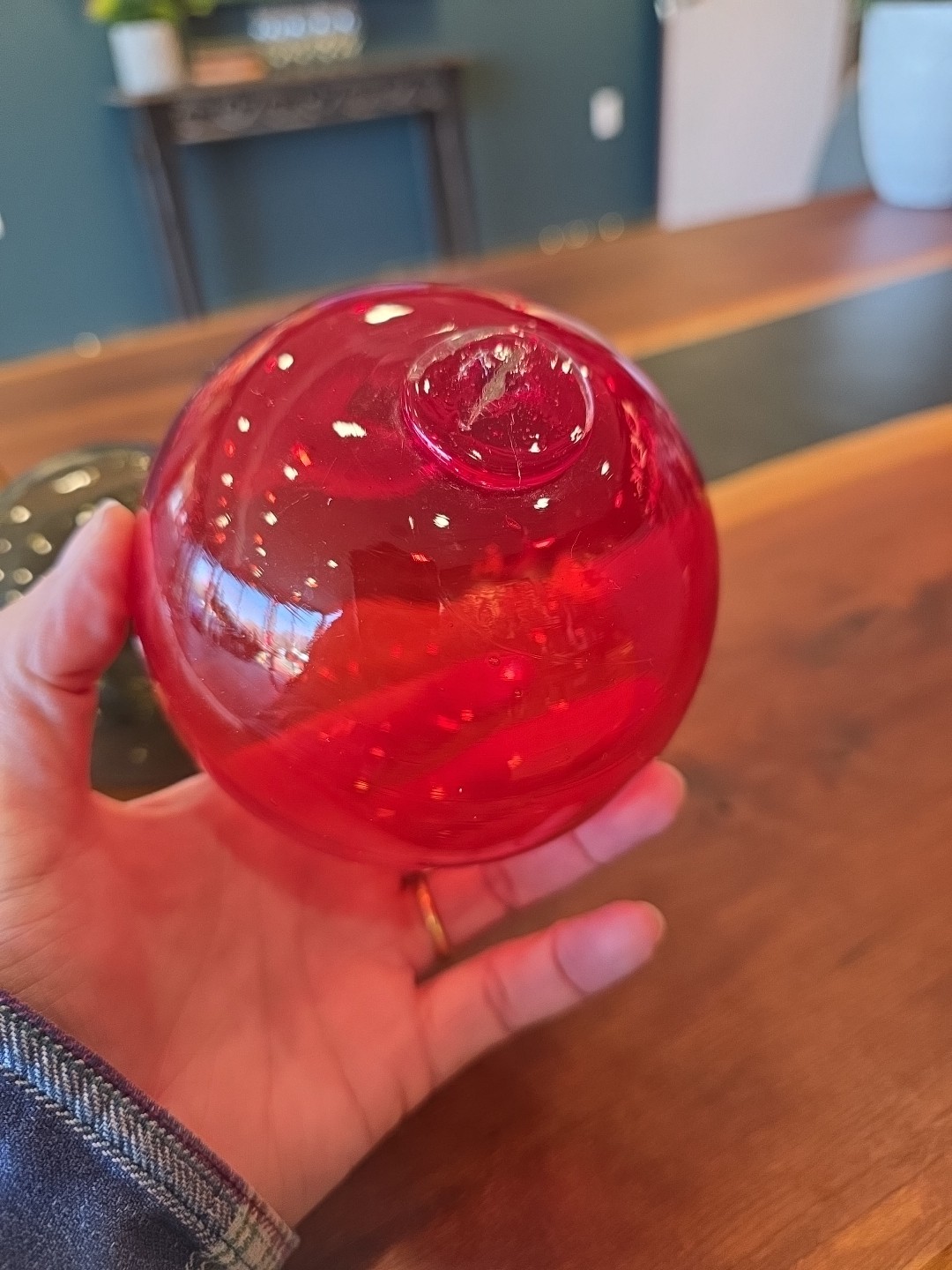 Hand Blown Glass Fishing Floats Contemporary Chinese