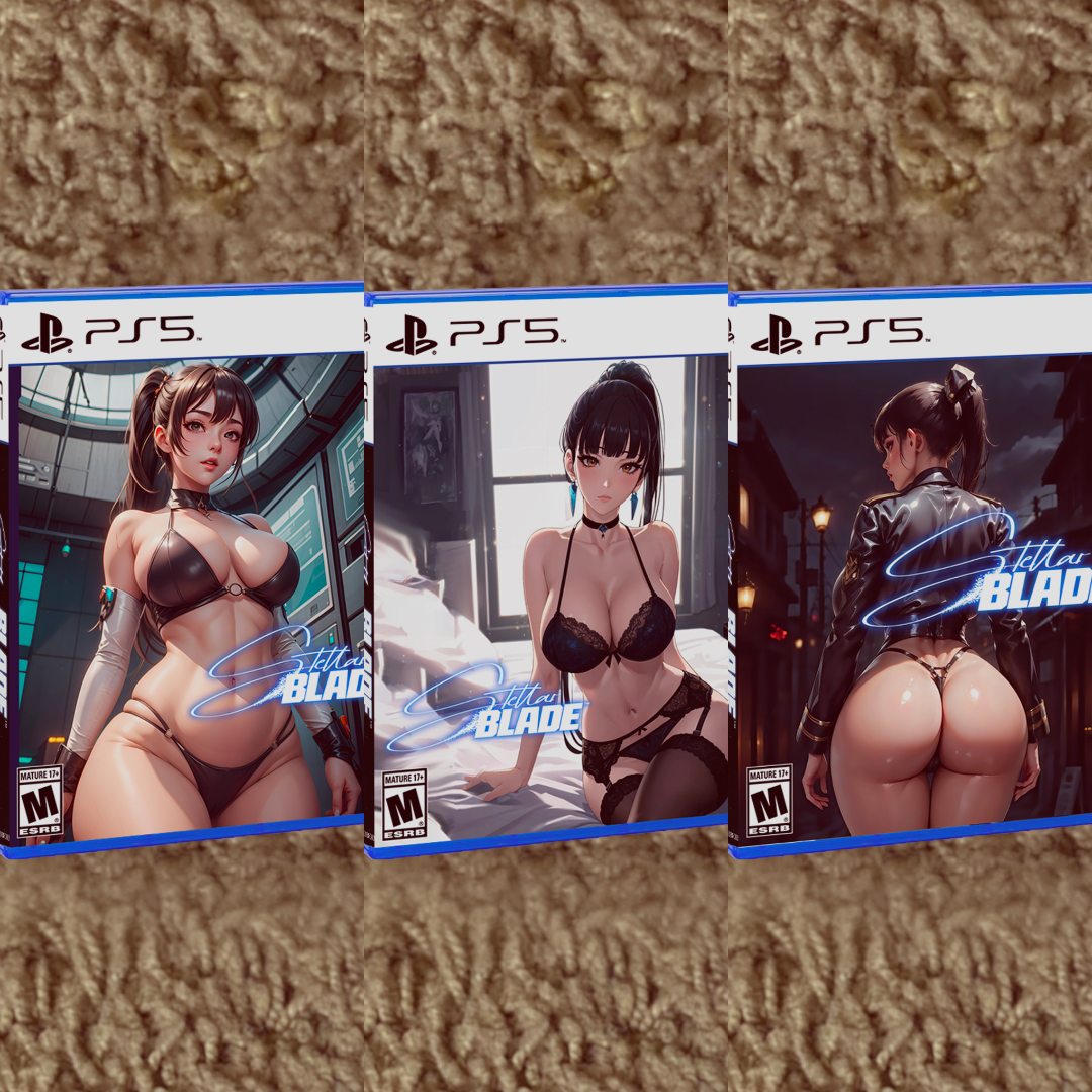 COVER ONLY Stellar Blade PS5 NO GAME NO CASE