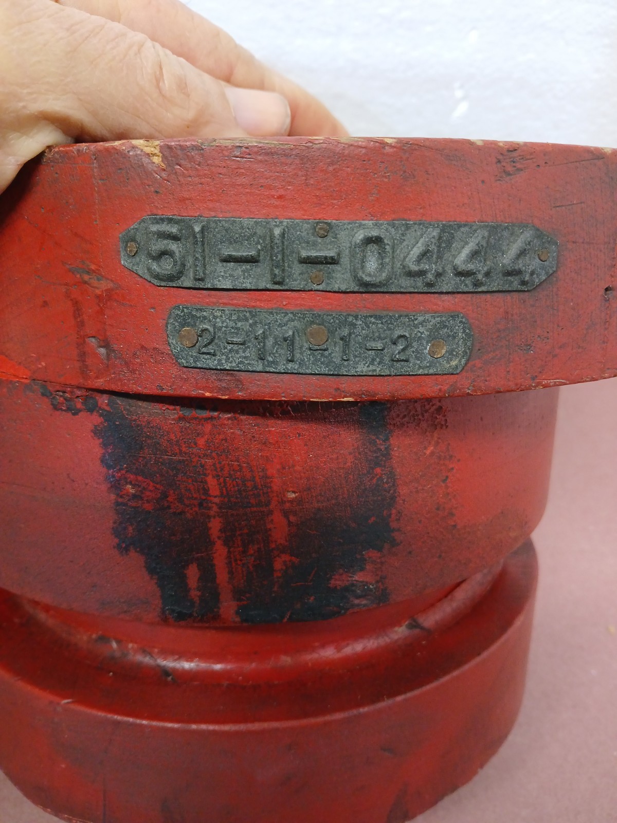 Wooden Foundry Pattern Mold Split Pattern Industrial Casting Steampunk Decor