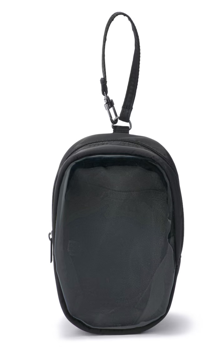 Muji Hangable Collection Pouch 11x16x7cm Ivory Black Green Select New